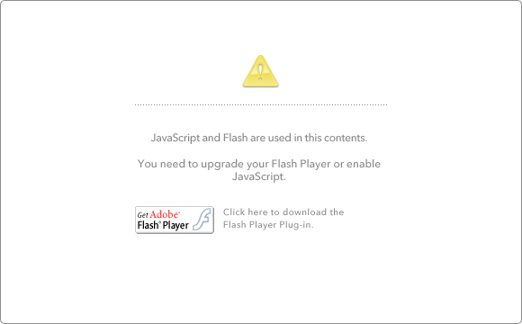 このコンテンツではJavaScriptとFlashを使用しています。 ご覧になるには、JavaScriptを有効にし、Flash Player Plug-inをインストールしてください。