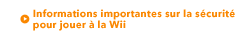 Información Importante de Seguridad Para Jugar Wii